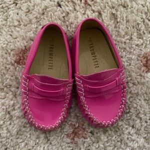 Pink Patent Leather Loafers